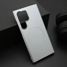 Futrola - maska PURE mat MagSafe za Samsung S928 Galaxy S24 Ultra 5G srebrna (MS).