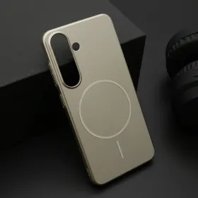 Futrola - maska PURE mat MagSafe za Samsung S931 Galaxy S25 5G zlatna (MS).