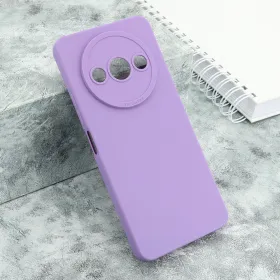 Silikonska futrola - maska Pro Camera za Xiaomi Redmi A3/A3x ljubicasta (MS).