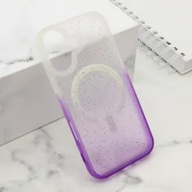 Futrola - maska Starlight MagSafe za iPhone 16 (6.1) ljubicasta (MS).