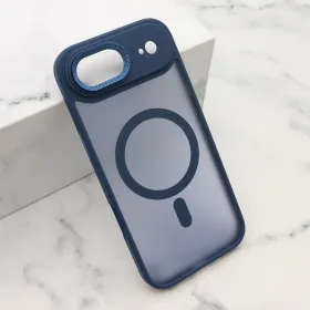 Futrola - maska SILKY MagSafe II za iPhone AIR (6.6) plava (MS).