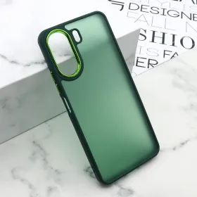 Futrola - maska SHINING CAMERA za Xiaomi Redmi 13C/Poco C65 pro zelena (MS).