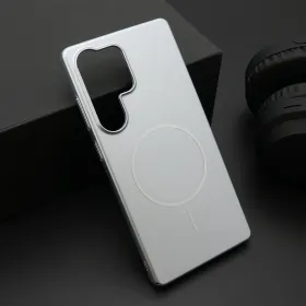 Futrola - maska PURE mat MagSafe za Samsung S938 Galaxy S25 Ultra 5G srebrna (MS).