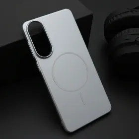 Futrola - maska PURE mat MagSafe za Samsung S937 Galaxy S25 Edge 5G srebrna (MS).