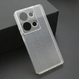 Futrola - maska SPARKLING za Xiaomi Redmi Note 13 Pro 4G providna (MS).