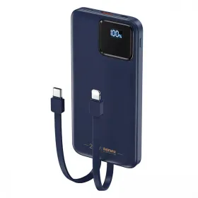 Power bank prenosiva baterija Remax Suji Series RPP-500 20W+22.5W PD+QC 10000mAh plava.