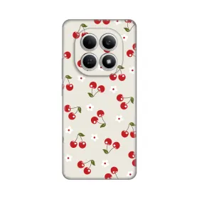 Silikonska futrola - maska print za Xiaomi Redmi Note 15 4G Cherry and Flowers.
