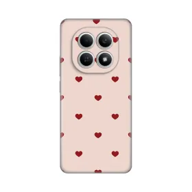 Silikonska futrola - maska print za Xiaomi Redmi Note 15 4G Beige Hearts.