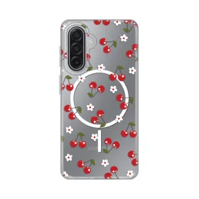 Futrola - maska print Magsafe za Samsung A175 Galaxy A17 Cute Cherries.
