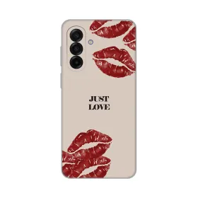 Silikonska futrola - maska print Skin za Samsung A175 Galaxy A17 Just Love.