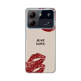 Silikonska futrola - maska print Skin za ZTE Blade A54 Just Love.