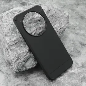 Silikonska futrola - maska BRUSHED za Huawei Honor X9D/Magic 8 lite crna (MS).