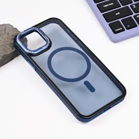 Futrola - maska Magsafe Trendy za iPhone 12 6.1 plava.