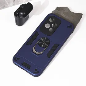 Futrola - maska Hard Ring za Huawei Honor 200 Lite tamno plava.