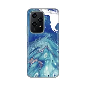 Silikonska futrola - maska print za Huawei Honor 200 Lite Blue Marble.