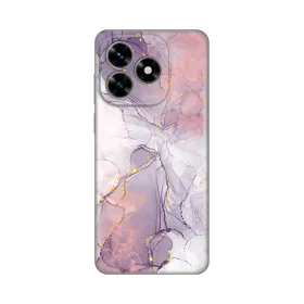 Silikonska futrola - maska print za Huawei Honor X5c Plus Pink Marble.