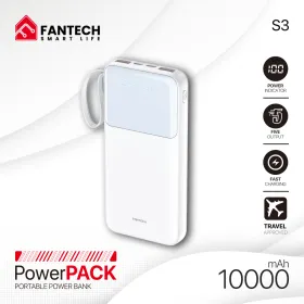 Power bank Prenosiva baterija Fantech S3 10000mAh, 10W beli.