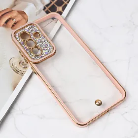 Futrola - maska Cirkon Camera za Samsung A566 Galaxy A56 5G roze.