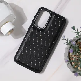 Futrola - maska Bling za Samsung A566 Galaxy A56 5G crna.