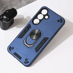 Futrola - maska Hard Ring za Samsung S931 Galaxy S25 tamno plava.