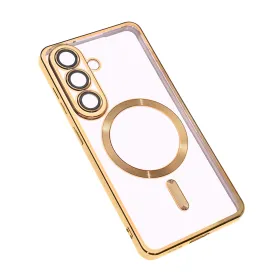 Futrola - maska Magsafe Lux za Samsung S946 Galaxy S26 Plus zlatna.