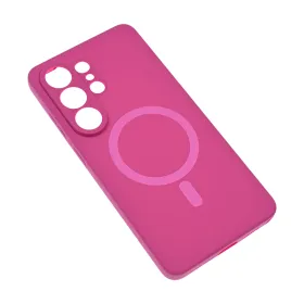 Futrola - maska Magsafe Pure color za Samsung S948 Galaxy S26 Ultra tamno pink.