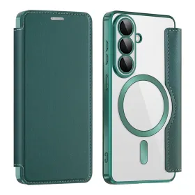 Futrola - maska Magsafe Lux Bi Fold za Samsung S941 Galaxy S26 zelena.