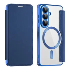 Futrola - maska Magsafe Lux Bi Fold za Samsung S941 Galaxy S26 plava.