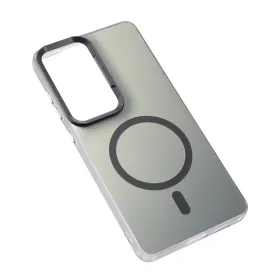 Futrola - maska Magsafe Clear za Samsung S948 Galaxy S26 Ultra crna.