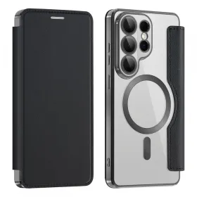 Futrola - maska Magsafe Lux Bi Fold za Samsung S948 Galaxy S26 Ultra crna.