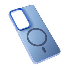 Futrola - maska Magsafe Clear za Samsung S948 Galaxy S26 Ultra plava.