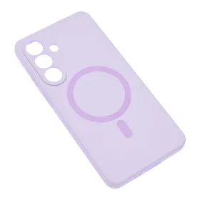 Futrola - maska Magsafe Pure color za Samsung S946 Galaxy S26 Plus lila.
