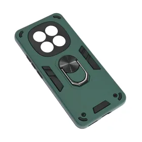 Futrola - maska Hard Ring za Xiaomi Redmi Note 15 5G tamno zelena.