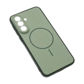 Futrola - maska Magsafe mat Line za Samsung A376 Galaxy A37 zelena.