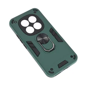 Futrola - maska Hard Ring za Xiaomi Redmi Note 15 Pro 5G tamno zelena.