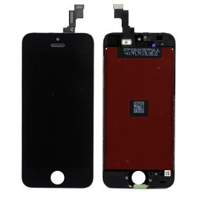 LCD ekran / displej za iPhone 5S + touchscreen Black OEM Refurbished.