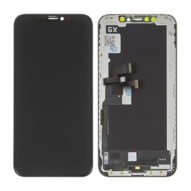 LCD ekran / displej za iPhone XS + touchscreen Black LTPS-TFT LCD TDDI-Incell (JK).