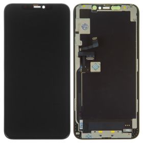 LCD ekran / displej za iPhone 11 Pro Max + touchscreen Black (GVO) hard OLED.