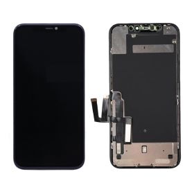 LCD ekran / displej za iPhone 11 + touchscreen Black (sa drzacem kamere I senzora) NCC Incell.