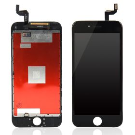 LCD ekran / displej za iPhone 6S + touchscreen Black High-brightness+High gamut+360pol.