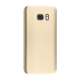 Poklopac za Samsung G930/Galaxy S7 zlatni + staklo kamere (NO LOGO).