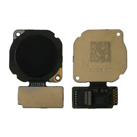 Senzor otiska prsta za Huawei P30 Lite/Nova 4E crni.