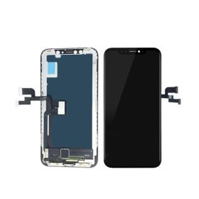 LCD ekran / displej za iPhone X + touchscreen crni LTPS-TFT LCD TDDI-Incell.