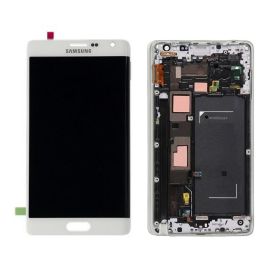 LCD ekran / displej za Samsung N915FY Galaxy Note Edge+touch screen+frame beli Service Pack Original.