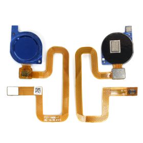 Flet kabl za Huawei Y7 Prime (2018) sa senzorom otiska plavi.