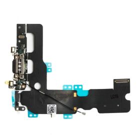 Flet kabl za iPhone 7 Plus sa konektorom punjenja crni high CHA.
