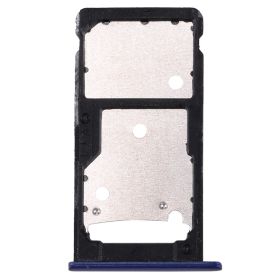 Drzac SIM+Micro SD kartice za Huawei Y7 Prime (2018) plavi.