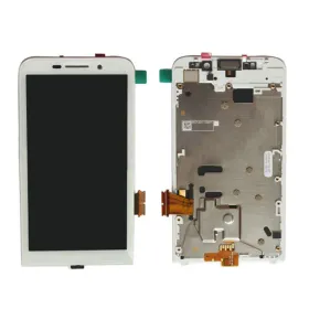 LCD ekran / displej za Blackberry Z30+touch screen beli+frame.
