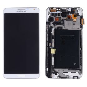 LCD ekran / displej za Samsung N7505/Galaxy Note 3 Neo+touch screen beli Service Pack Original/GH97-15540B.