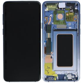 LCD ekran / displej za Samsung G960/Galaxy S9 +touch screen+frame Polaris blue Service Pack Original/GH97-21696G.